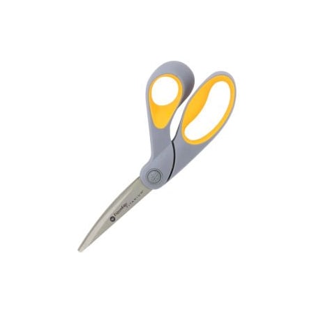 Acme United Westcott ExtremEdge Adjustable Tension Titanium Bonded Scissors, 9 Bent, Gray, PK3 14669